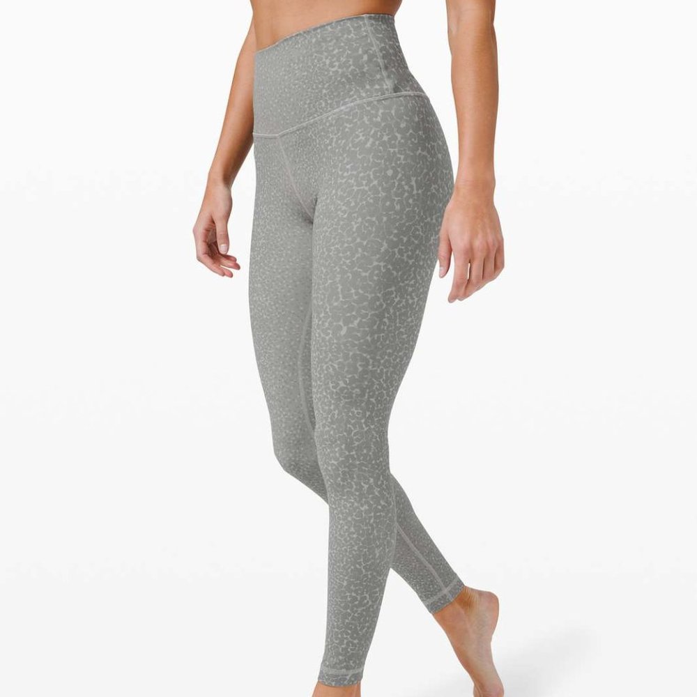 NWT Lululemon Align Pant 28" in City Camo Silver Drop